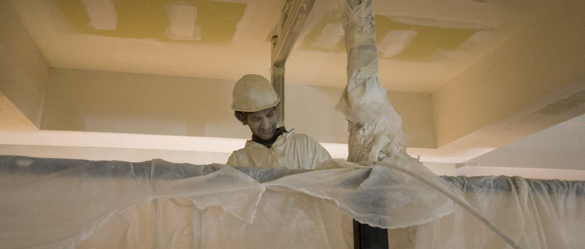 Le chantier de l'auditorium de l'Orchestre national de Lille, au Nouveau Siècle, à Lille.