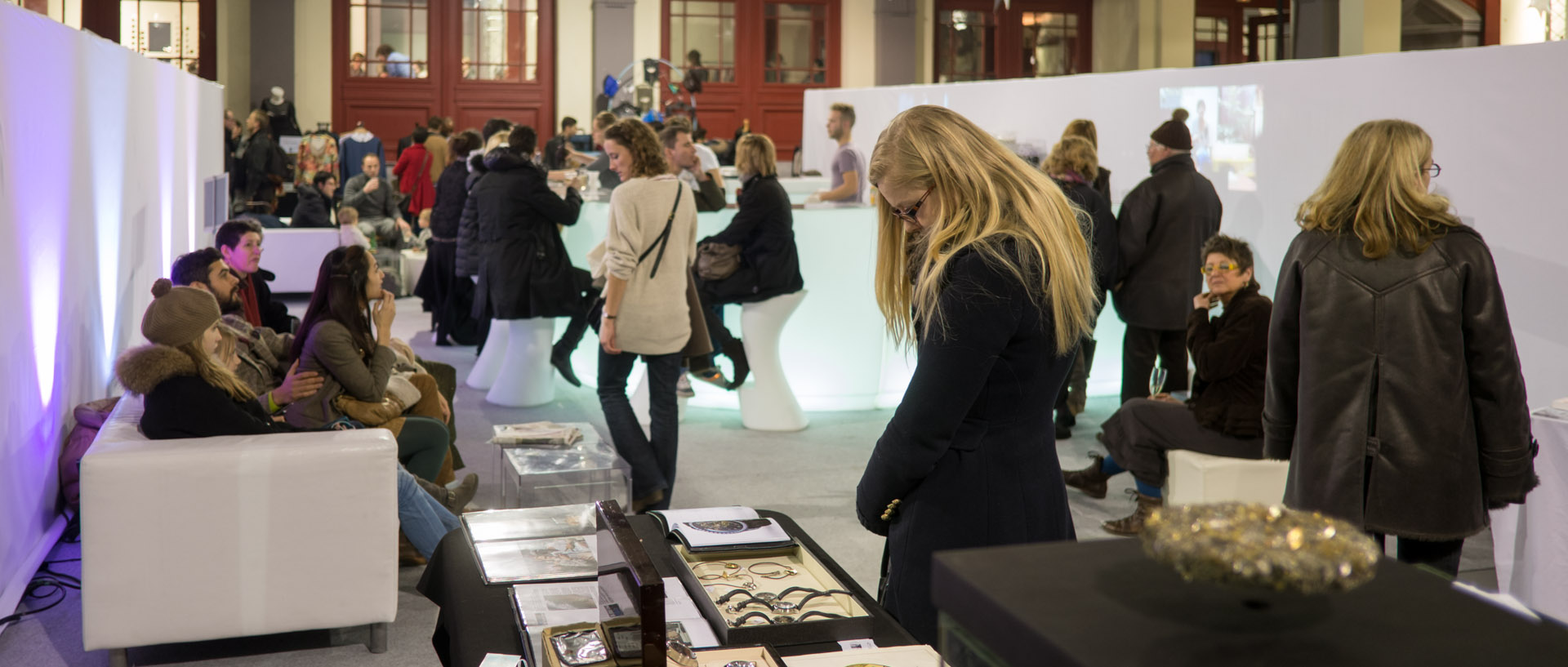 Le marché des modes, à l'ENSAIT de Roubaix.