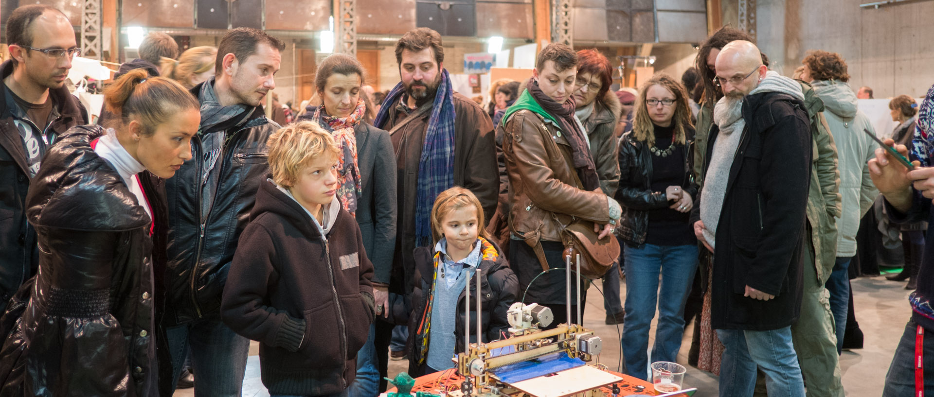 La braderie de l'art, à la Condition Publique, à Roubaix.