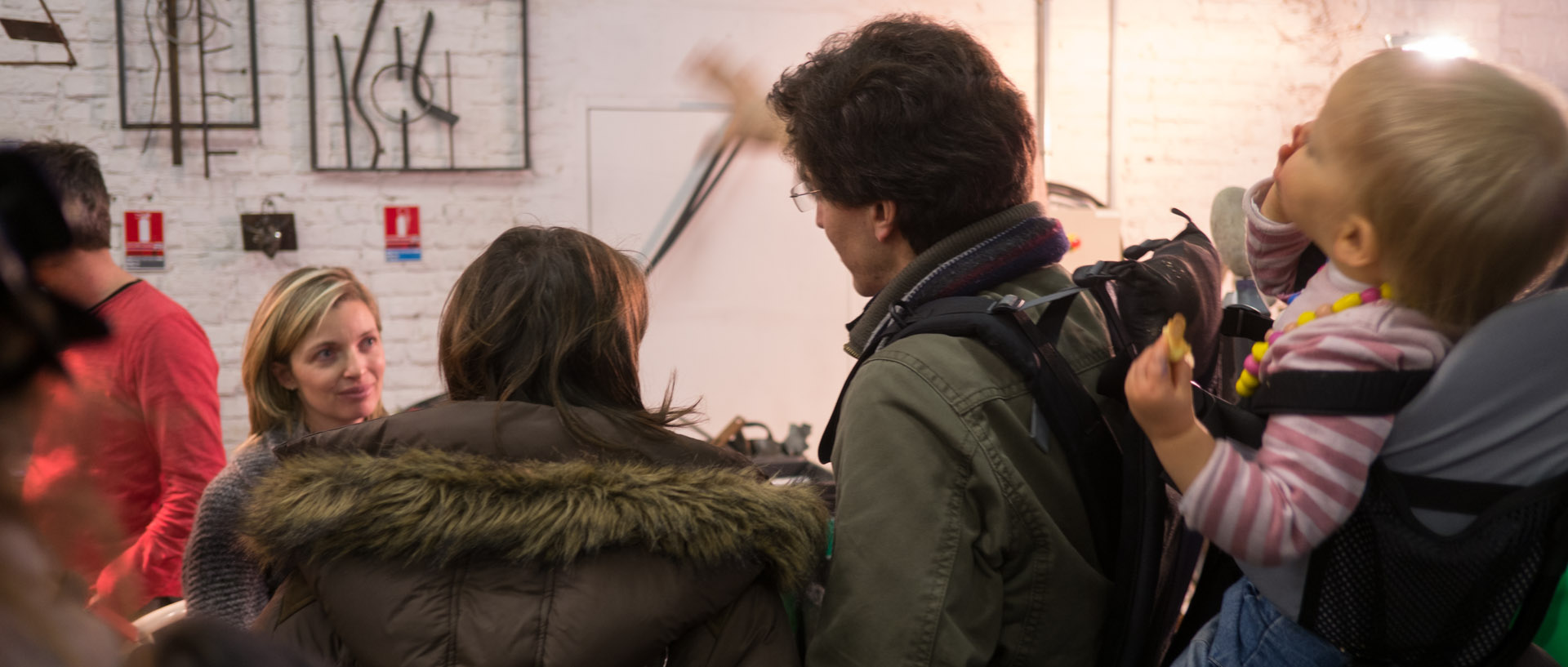 La braderie de l'art, à la Condition Publique, à Roubaix.