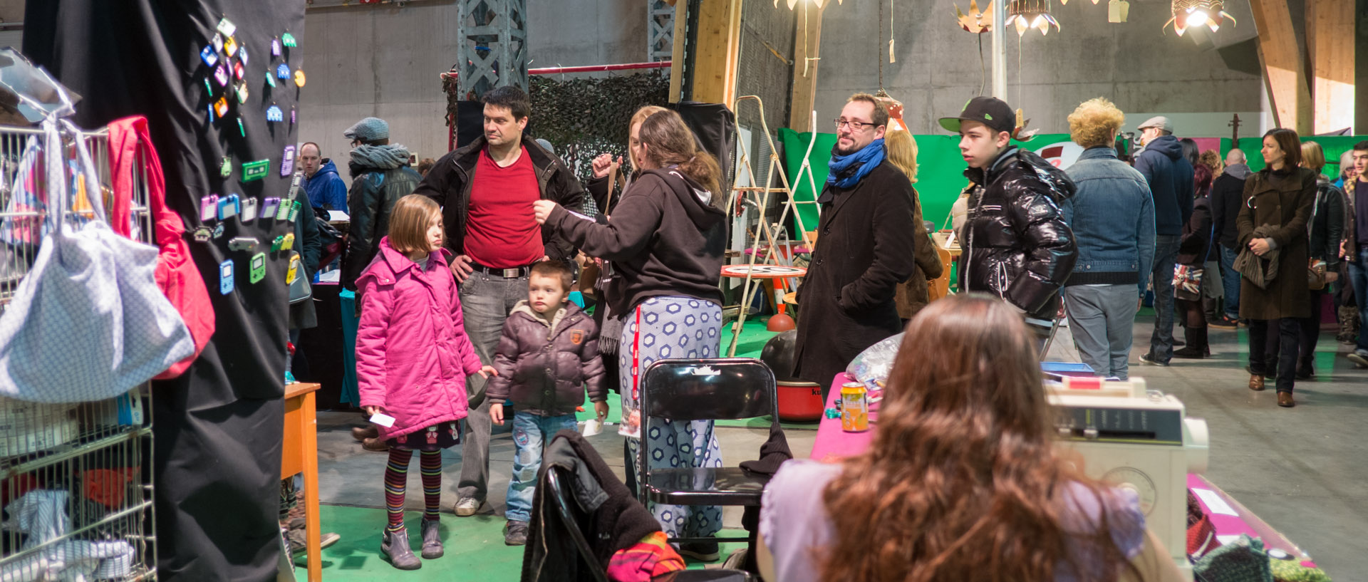 La braderie de l'art, à la Condition Publique, à Roubaix.