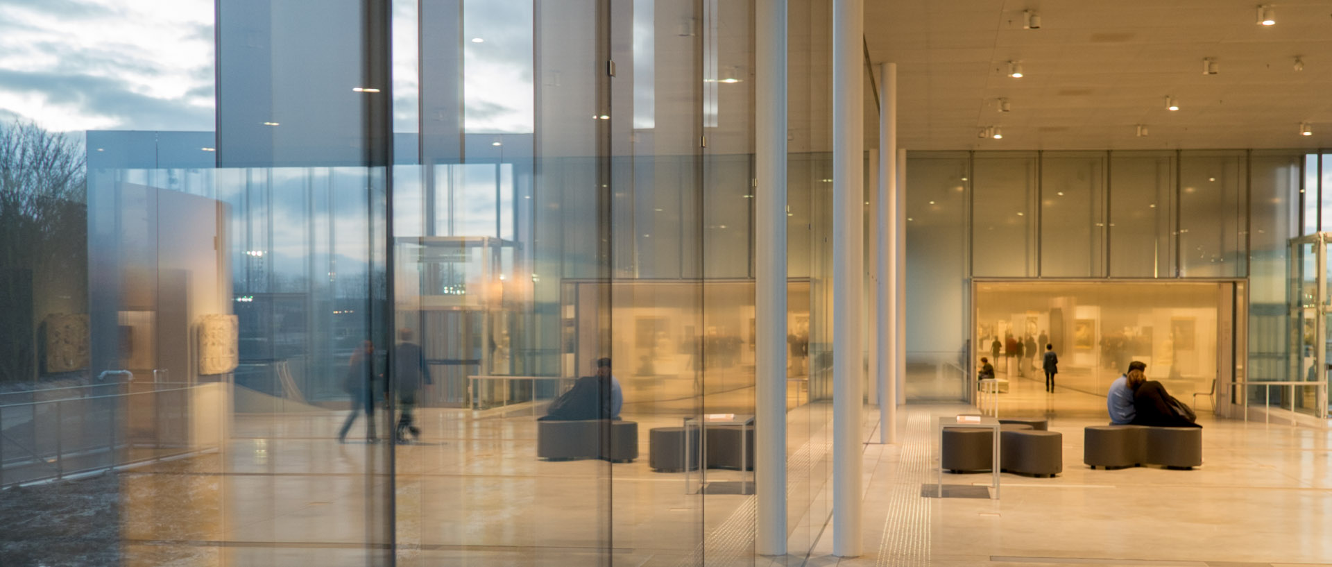 La galerie du temps du Louvre Lens.