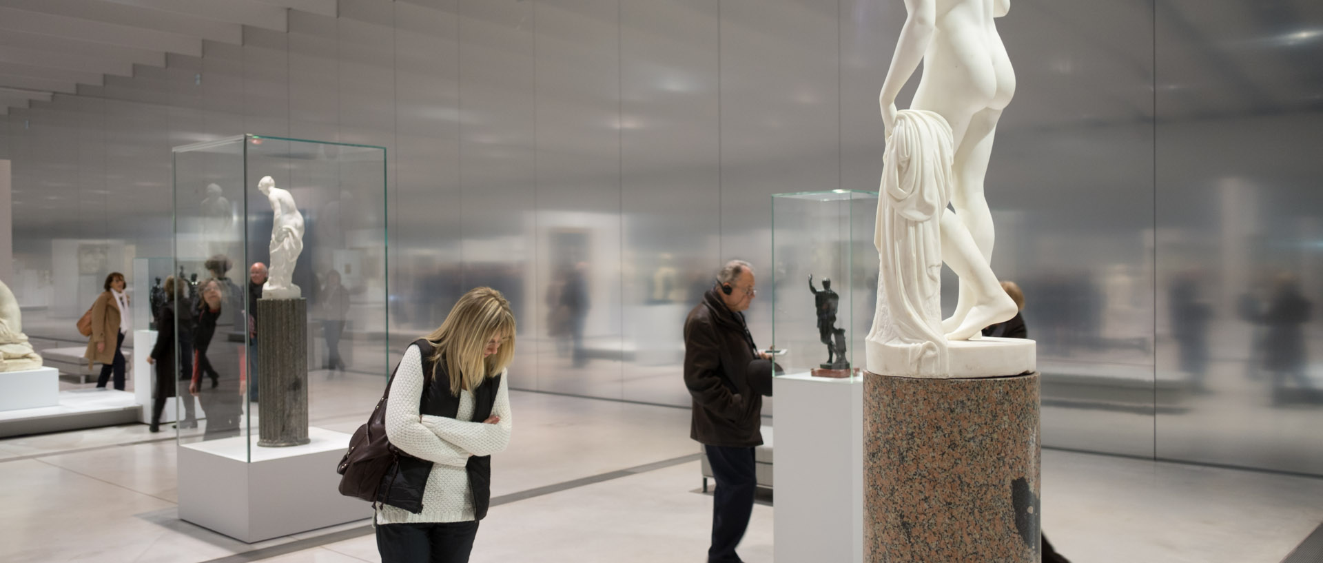 La galerie du temps du Louvre Lens.