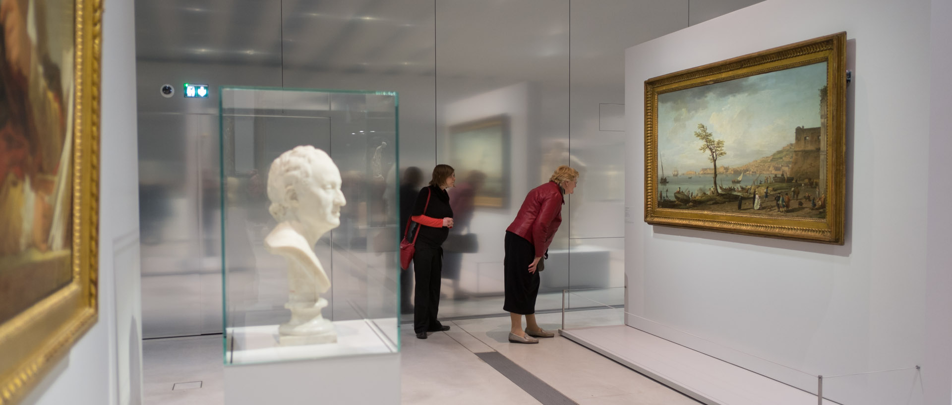 La galerie du temps du Louvre Lens.