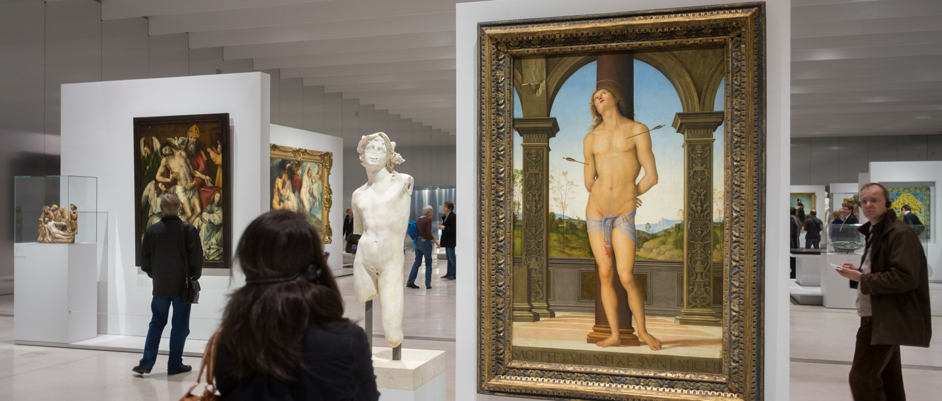 La galerie du temps du Louvre Lens.