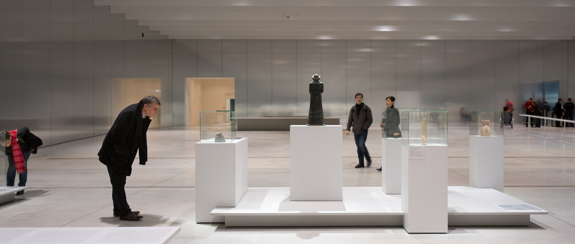 La galerie du temps du Louvre Lens.