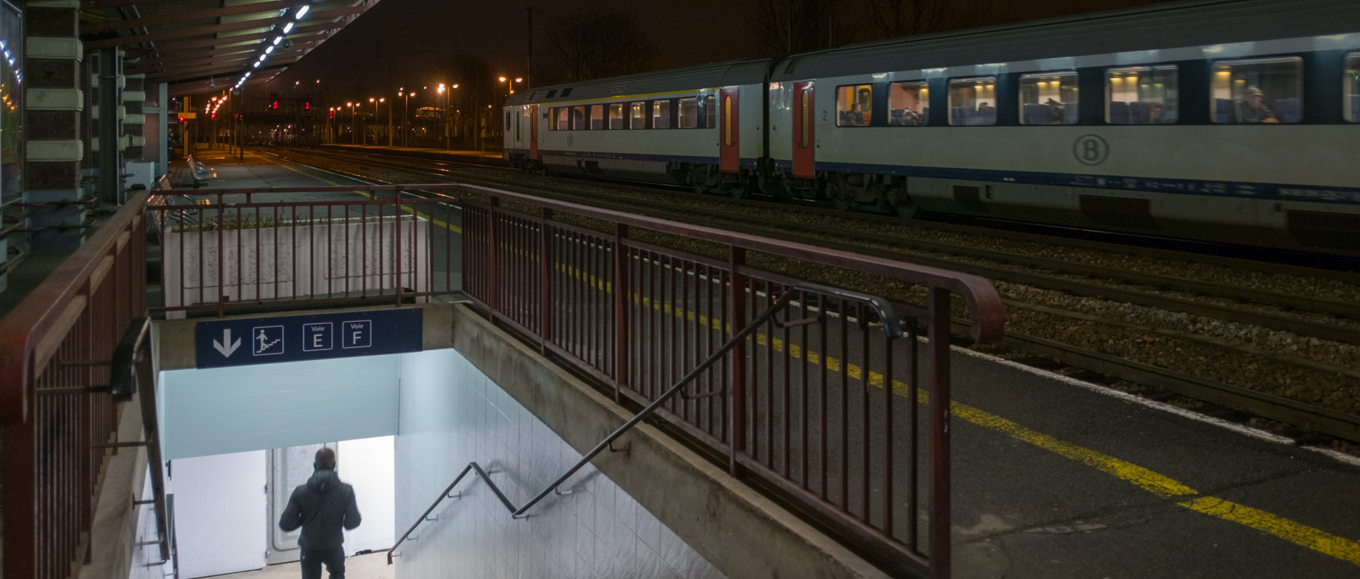 La gare de Tourcoing.