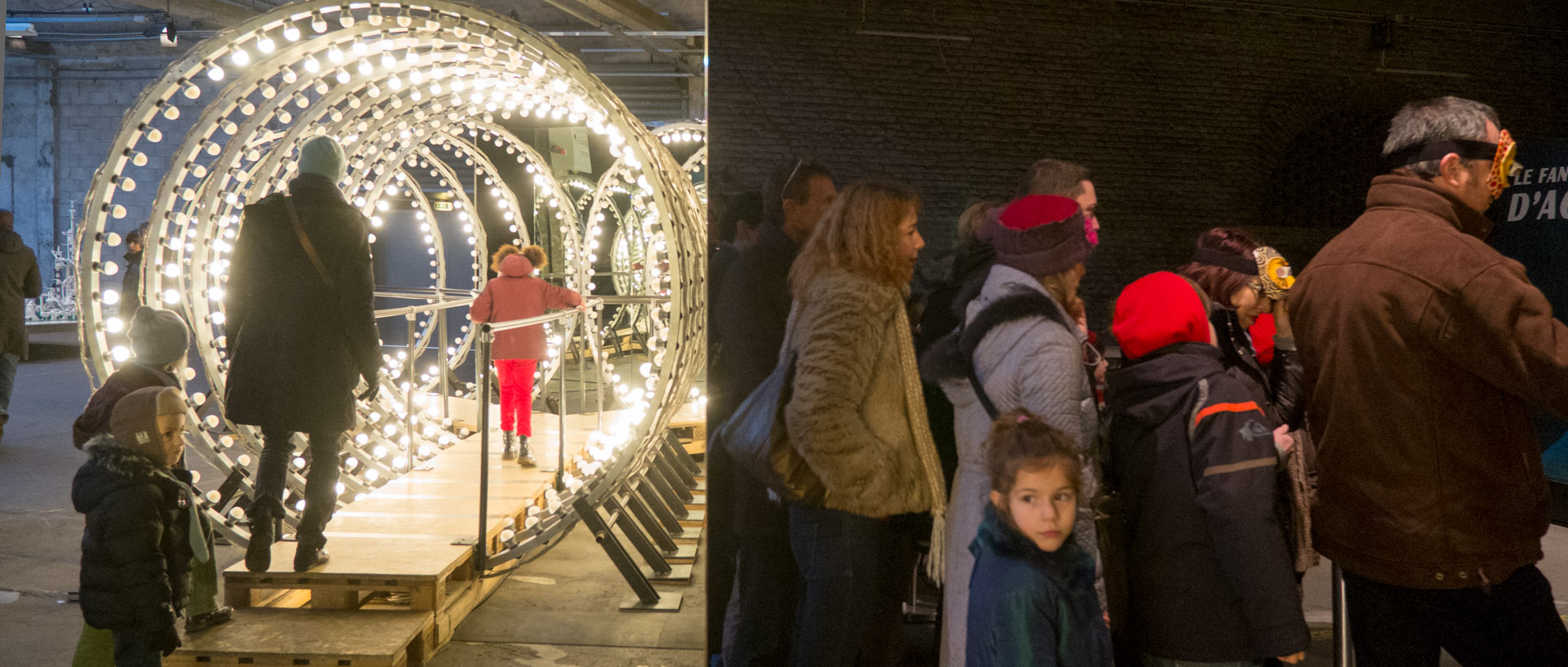 Dernier jour de Fantastic, organisé par Lille 3000, Gare Saint-Sauveur, à Lille.