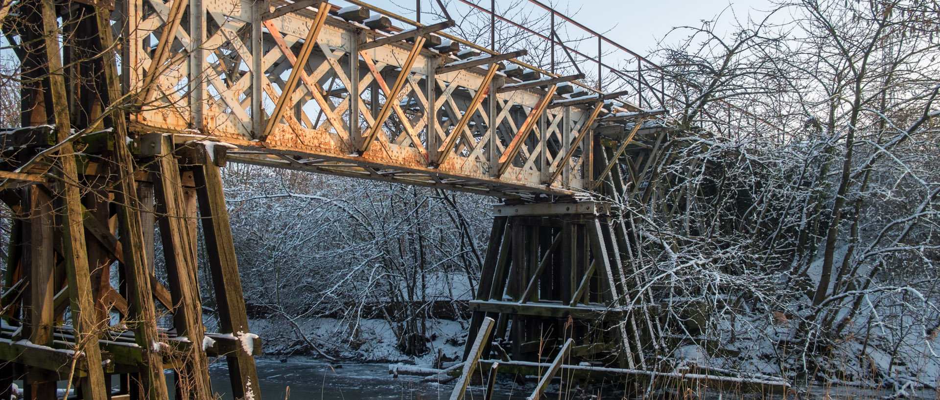 Vieux pont sur la marque, à Wasquehal.