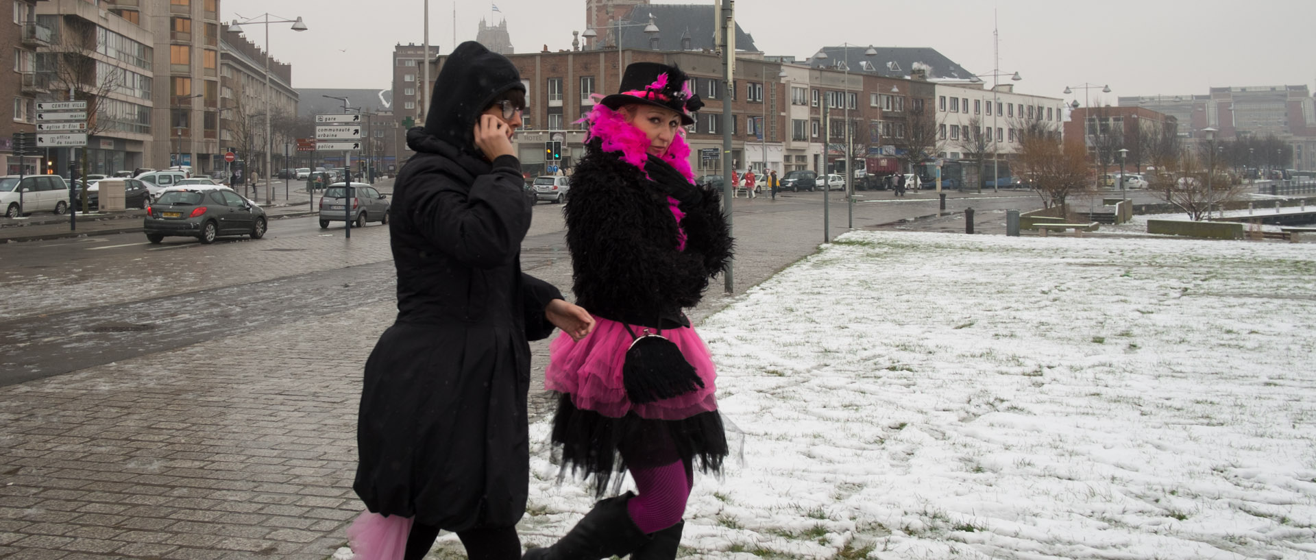 La bande de la Citadelle au carnaval de Dunkerque.