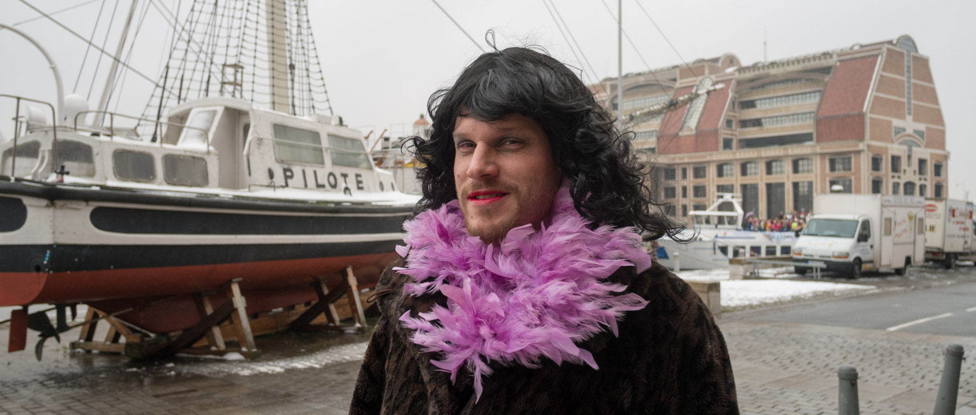 La bande de la Citadelle au carnaval de Dunkerque.