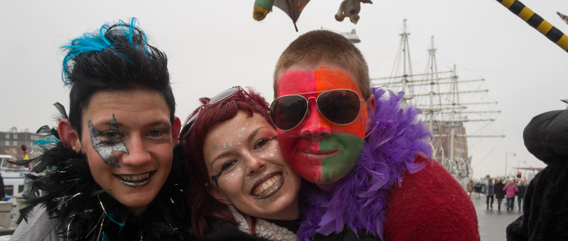 La bande de la Citadelle au carnaval de Dunkerque.