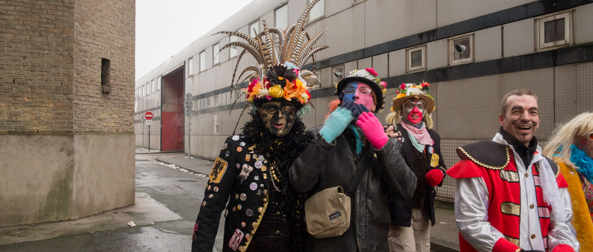 La bande de la Citadelle au carnaval de Dunkerque.