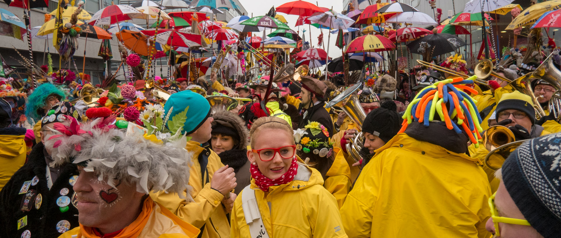 La bande de la Citadelle au carnaval de Dunkerque.