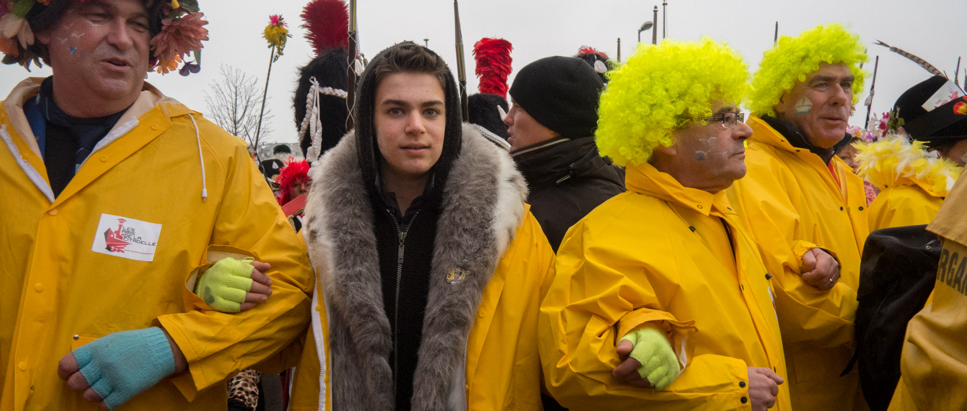 La bande de la Citadelle au carnaval de Dunkerque.