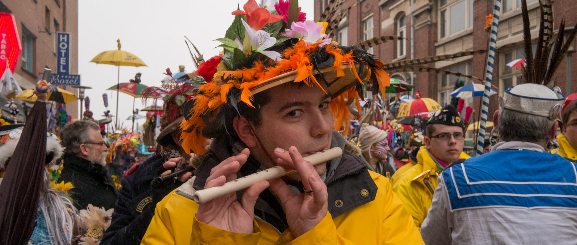 La bande de la Citadelle au carnaval de Dunkerque.