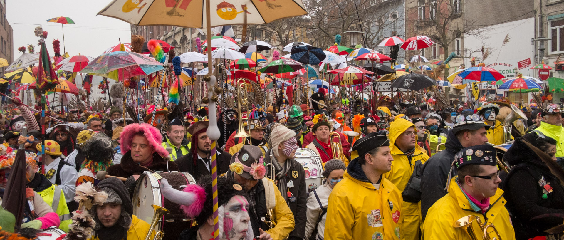 La bande de la Citadelle au carnaval de Dunkerque.