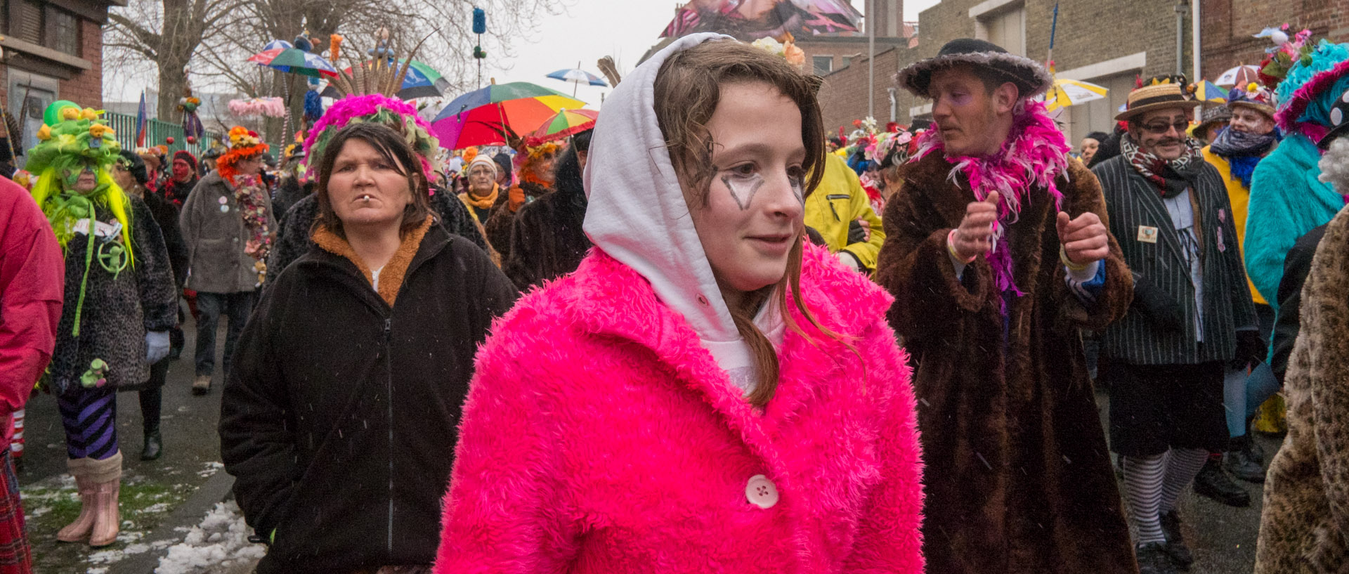 La bande de la Citadelle au carnaval de Dunkerque.