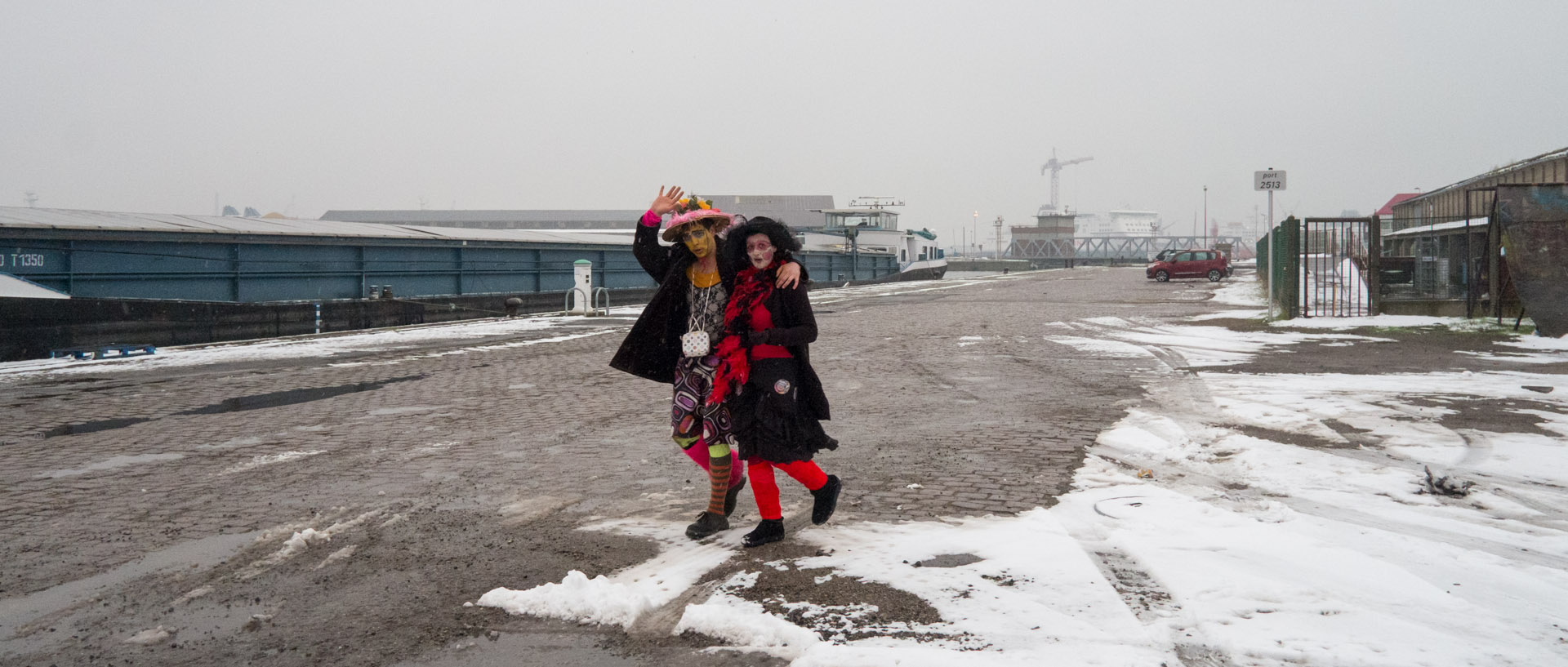 La bande de la Citadelle au carnaval de Dunkerque.