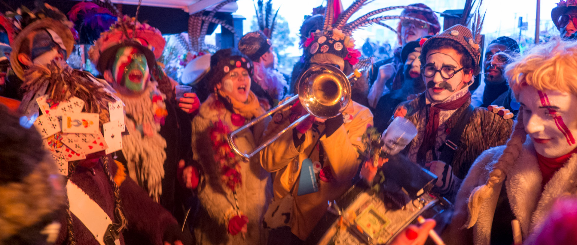 La bande de la Citadelle au carnaval de Dunkerque.