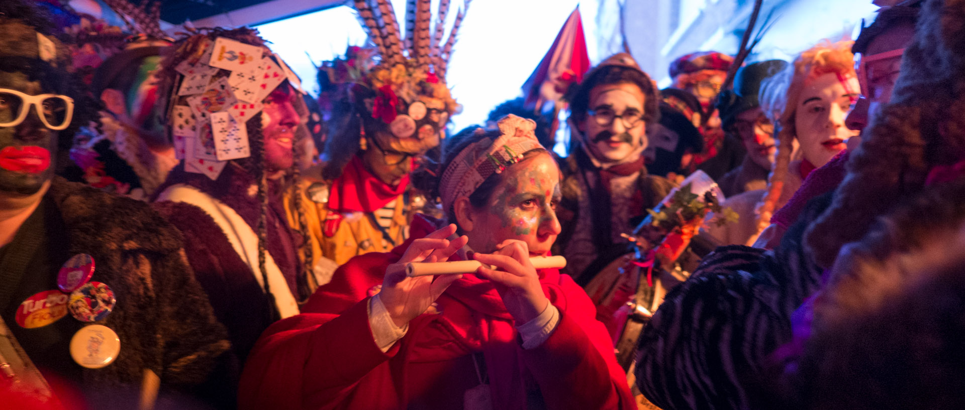 La bande de la Citadelle au carnaval de Dunkerque.