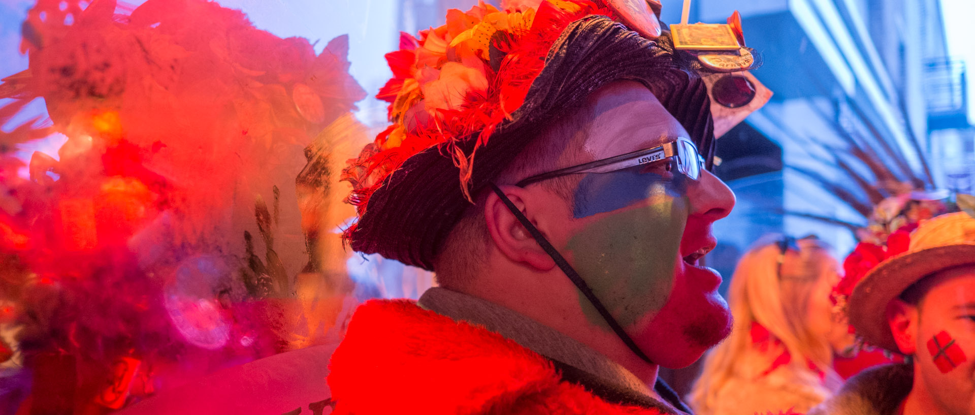 La bande de la Citadelle au carnaval de Dunkerque.