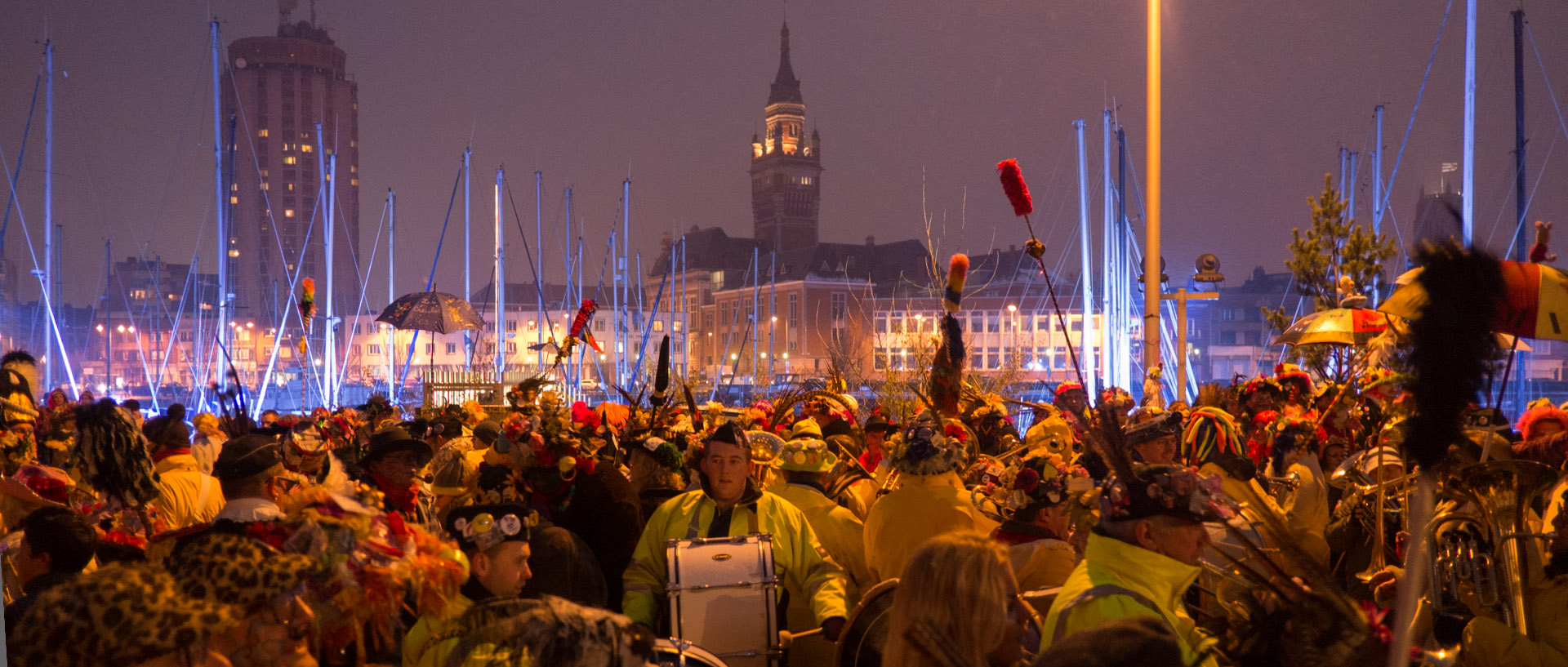 La bande de la Citadelle au carnaval de Dunkerque.