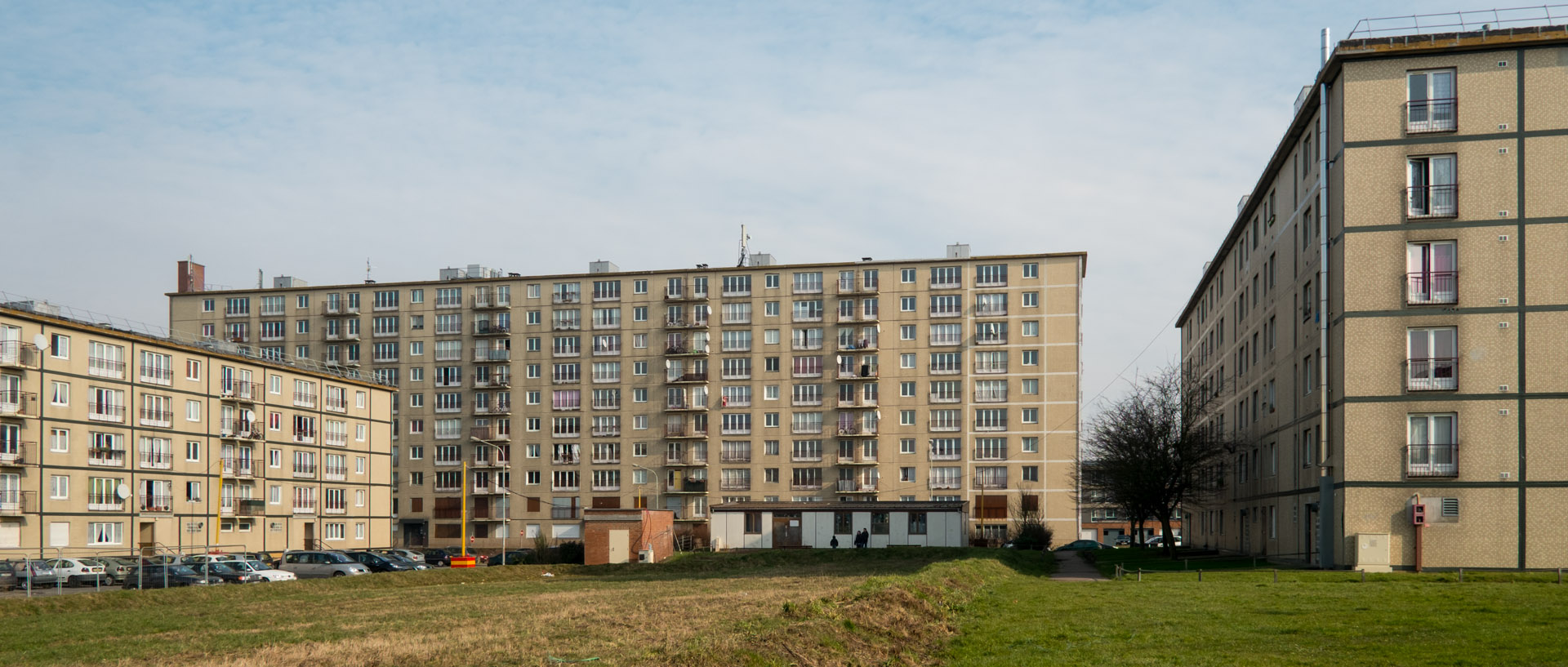 Immeubles, rue Pierre-Curie, à Lomme Lille.