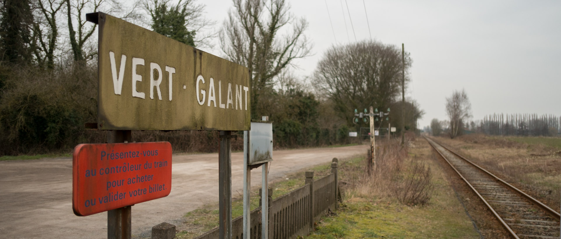 La gare du Vert Galant.