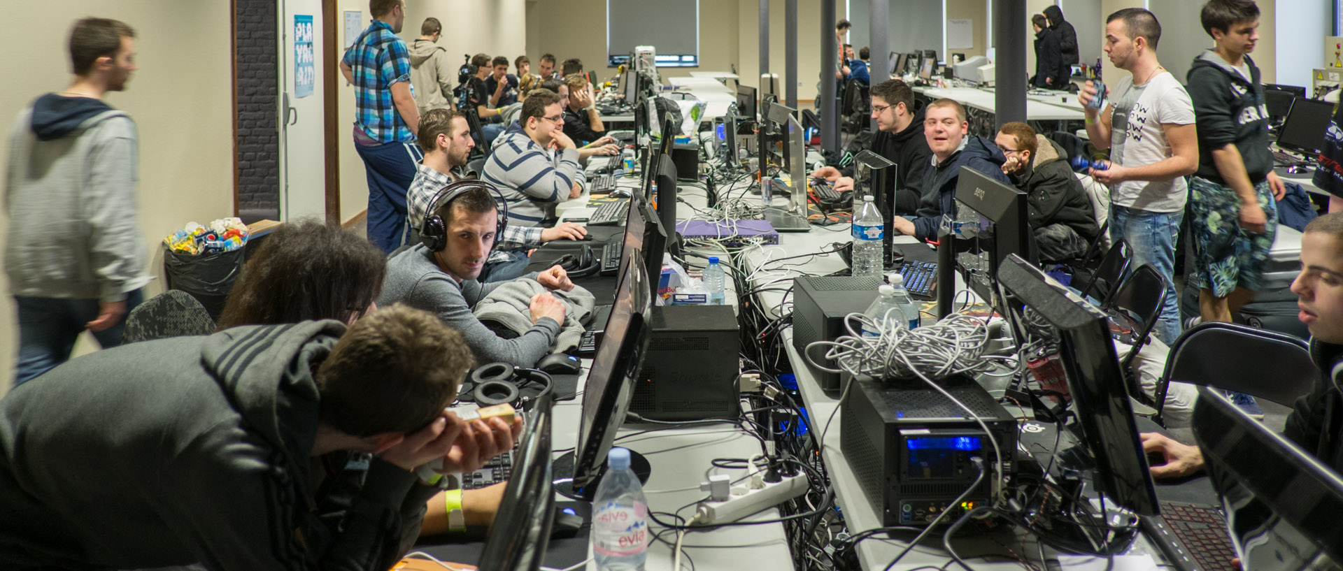 Tournoi de jeu vidéo, à l'Imaginarium de la Plaine images, à Tourcoing.