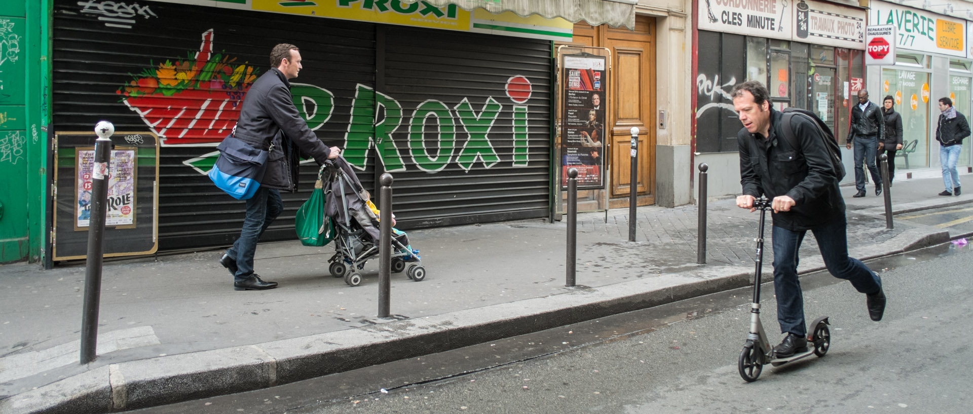 Jeudi 23 mai 2013, 8:50, rue de Lancry, Paris