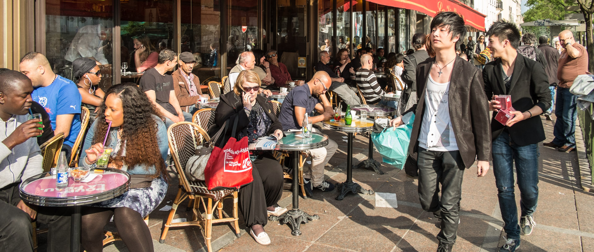 Mercredi 5 juin 2013, 18:51, boulevard de Belleville, Paris