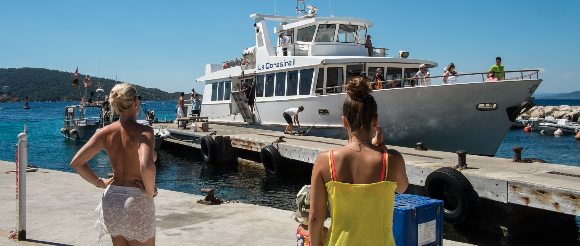 Lundi 12 août 2013, 15:09, port de l'Aygade, Ile du Levant