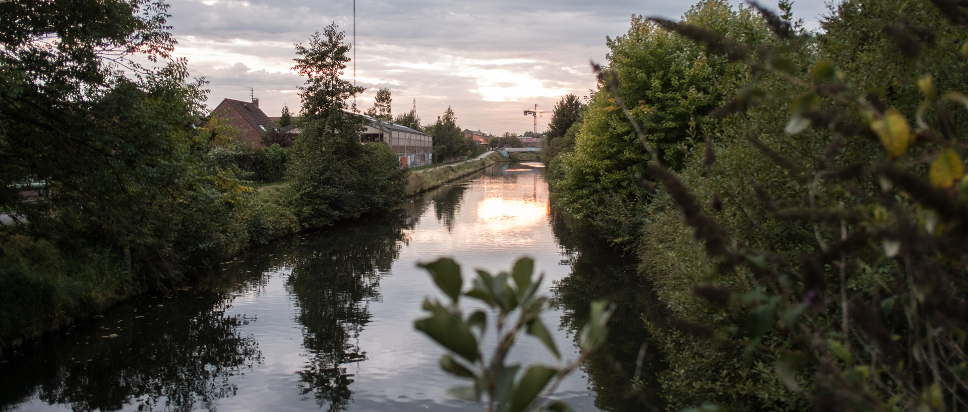 Jeudi 3 octobre 2013, 19:25, canal de la Marque, Wasquehal