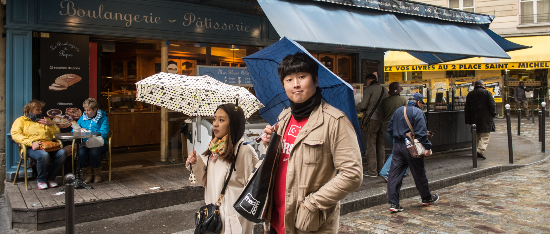 Jeudi 10 octobre 2013, 14:11, rue de la Huchette, Paris