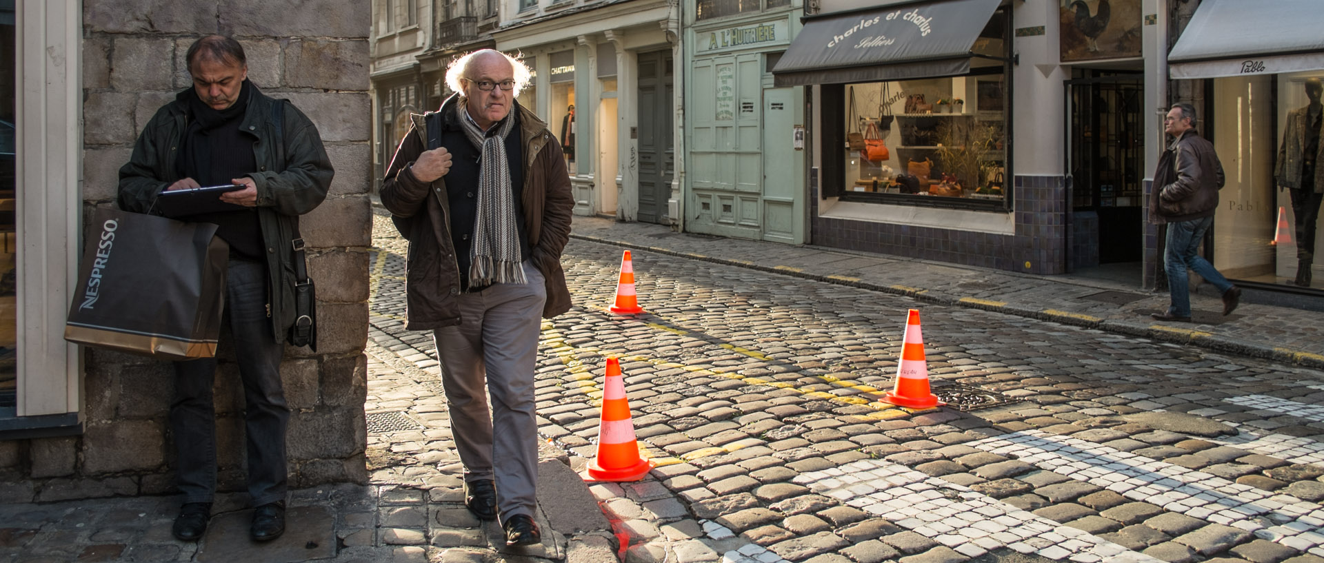 Jeudi 17 octobre 2013, 18:00, rue Basse, Lille