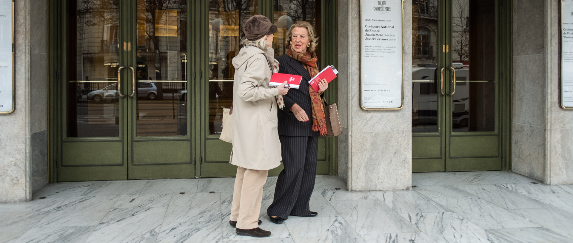 Mercredi 6 novembre 2013, 16:13, théâtre des Champs-Elysées, avenue Montaigne, Paris