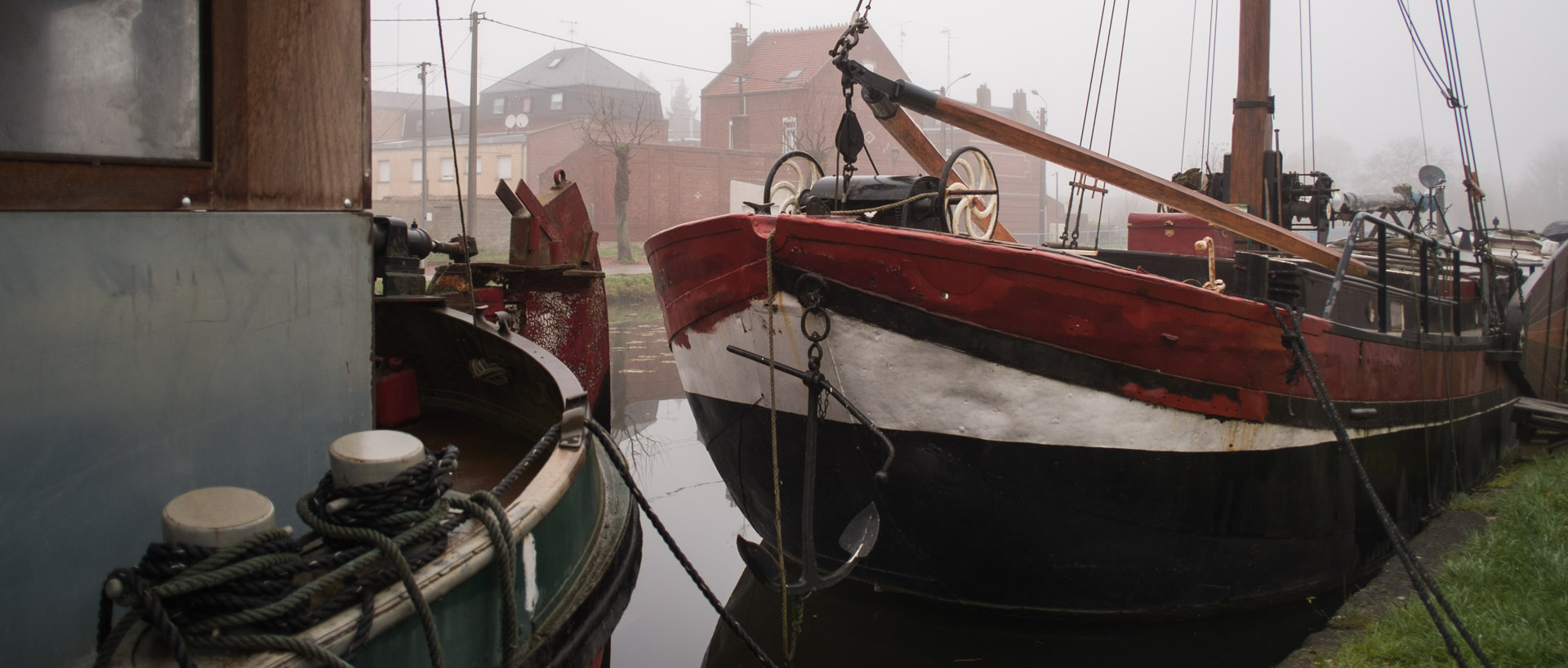 Jeudi 21 novembre 2013, 8:25, canal de l'Escaut, Cambrai