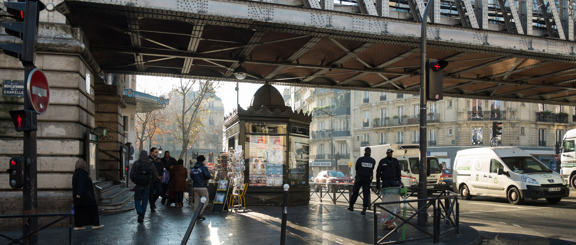 Mardi 10 décembre 2013, 11:32, boulevard de la Chapelle, Paris