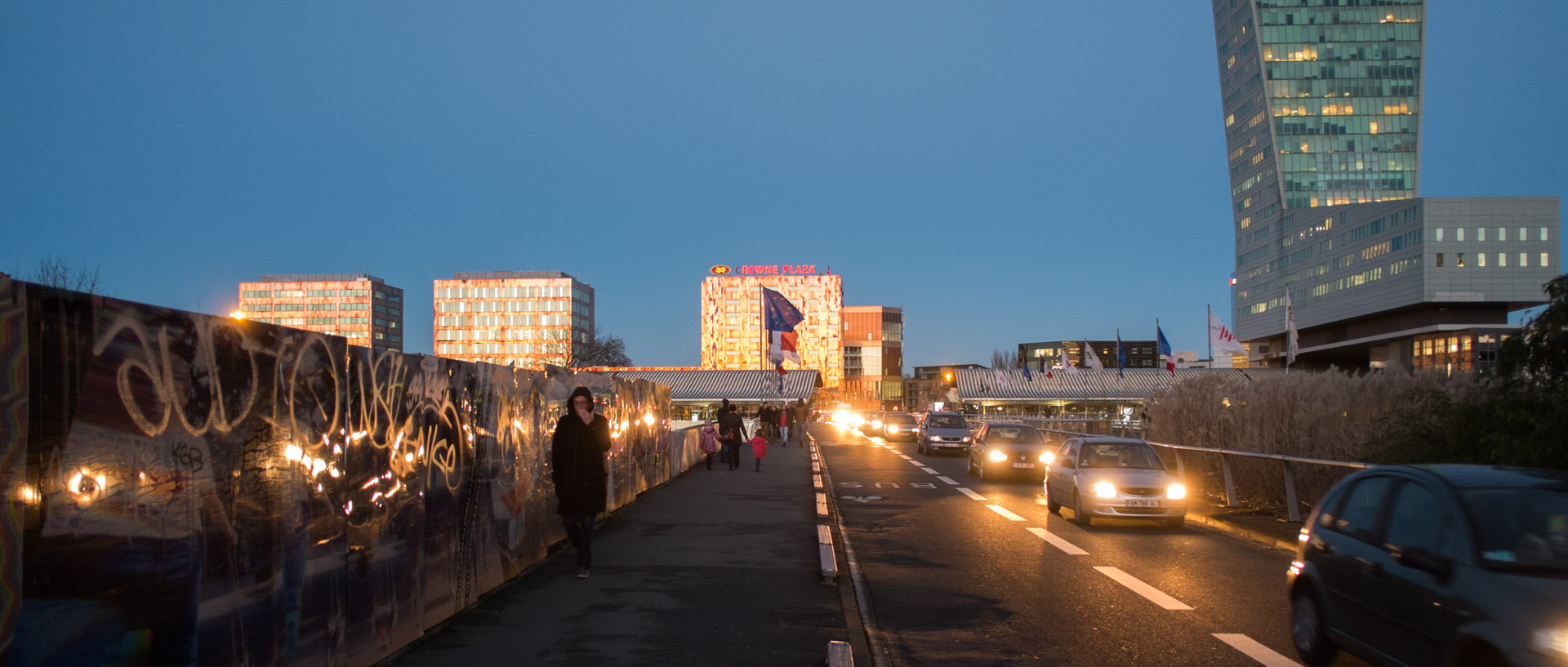 Jeudi 26 décembre 2013, 17:15, avenue Le-Corbusier, Lille