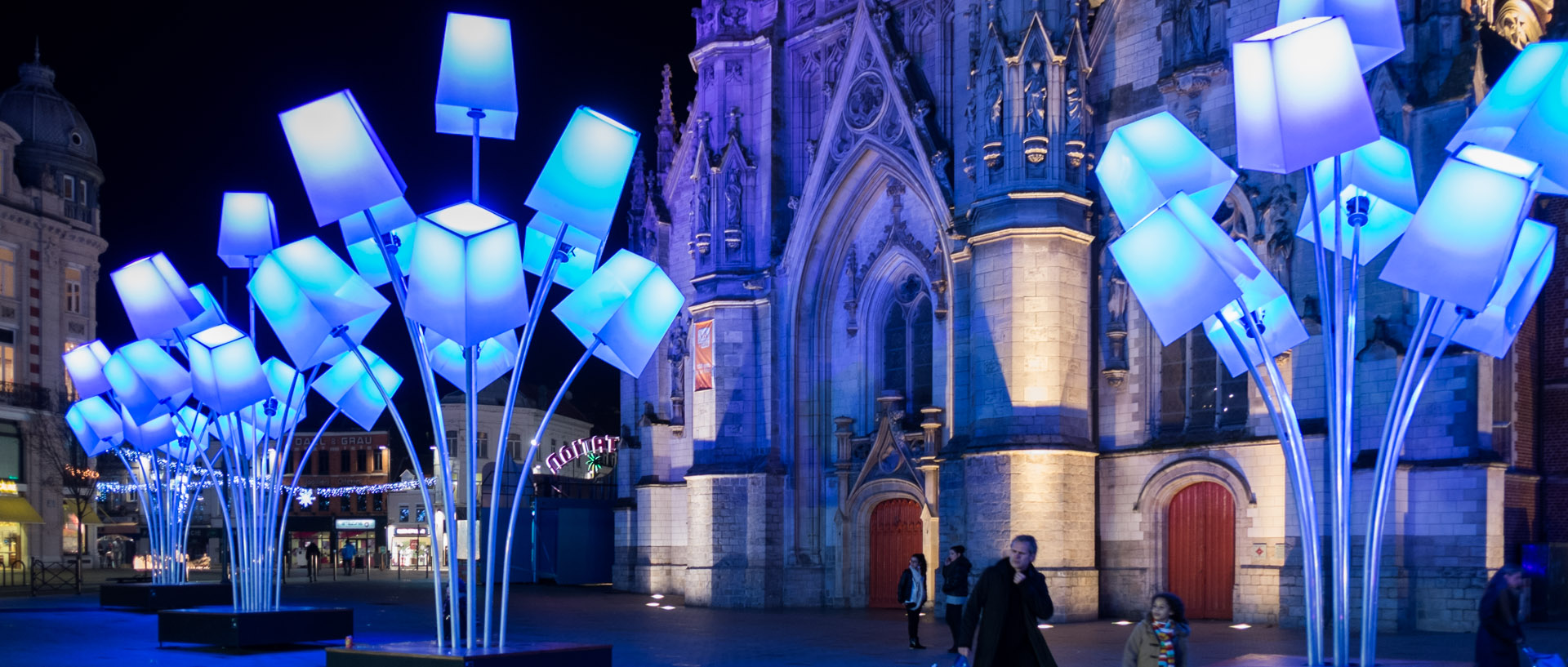 Samedi 28 décembre 2013, 19:27, place de la République, Tourcoing