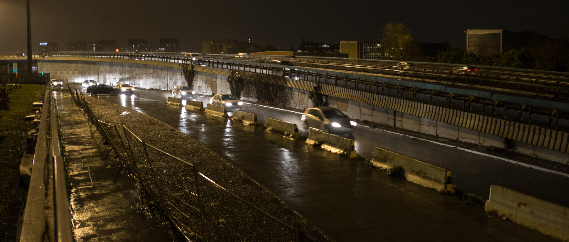 Mercredi 29 janvier 2014, 19:10, boulevard Pierre-de-Coubertin, La Madeleine