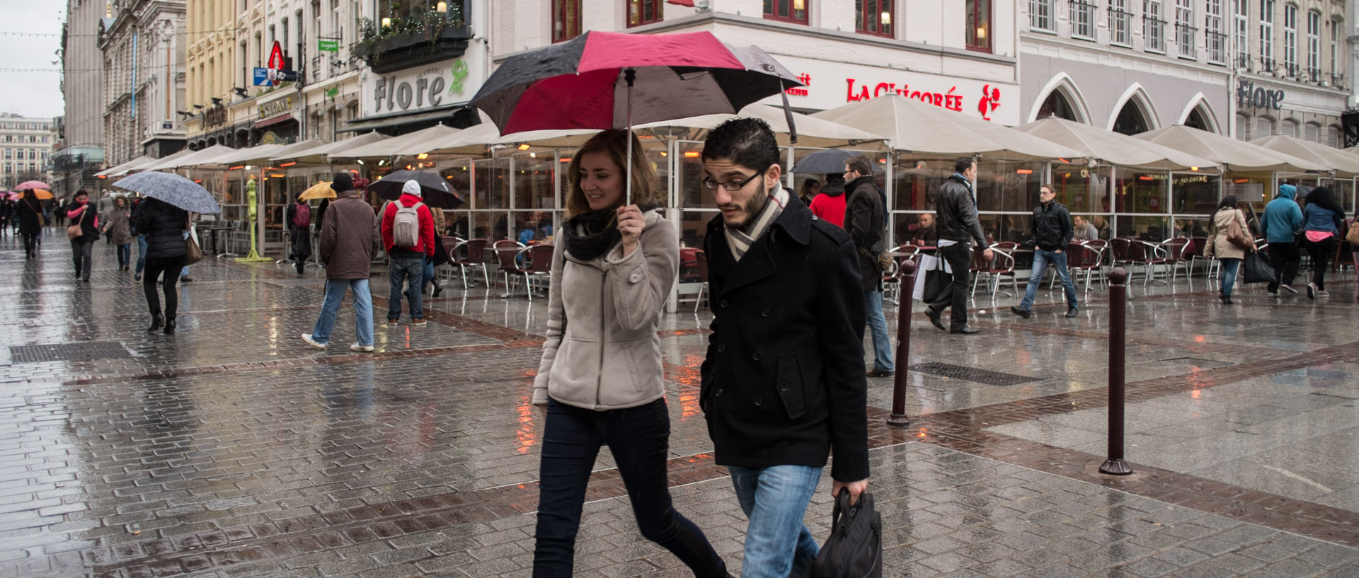 Jeudi 6 février 2014, 14:40, place Rihour, Lille