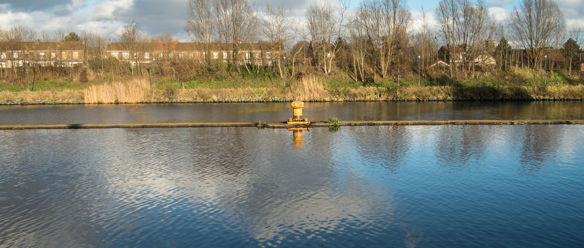 Vendredi 7 février 2014, 16:43, le canal de la Deûle, Marquette lez Lille