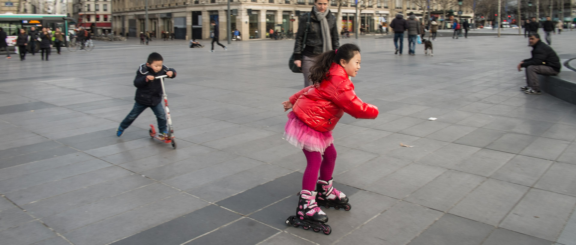 Lundi 10 février 2014, 15:23, place de la République, Paris