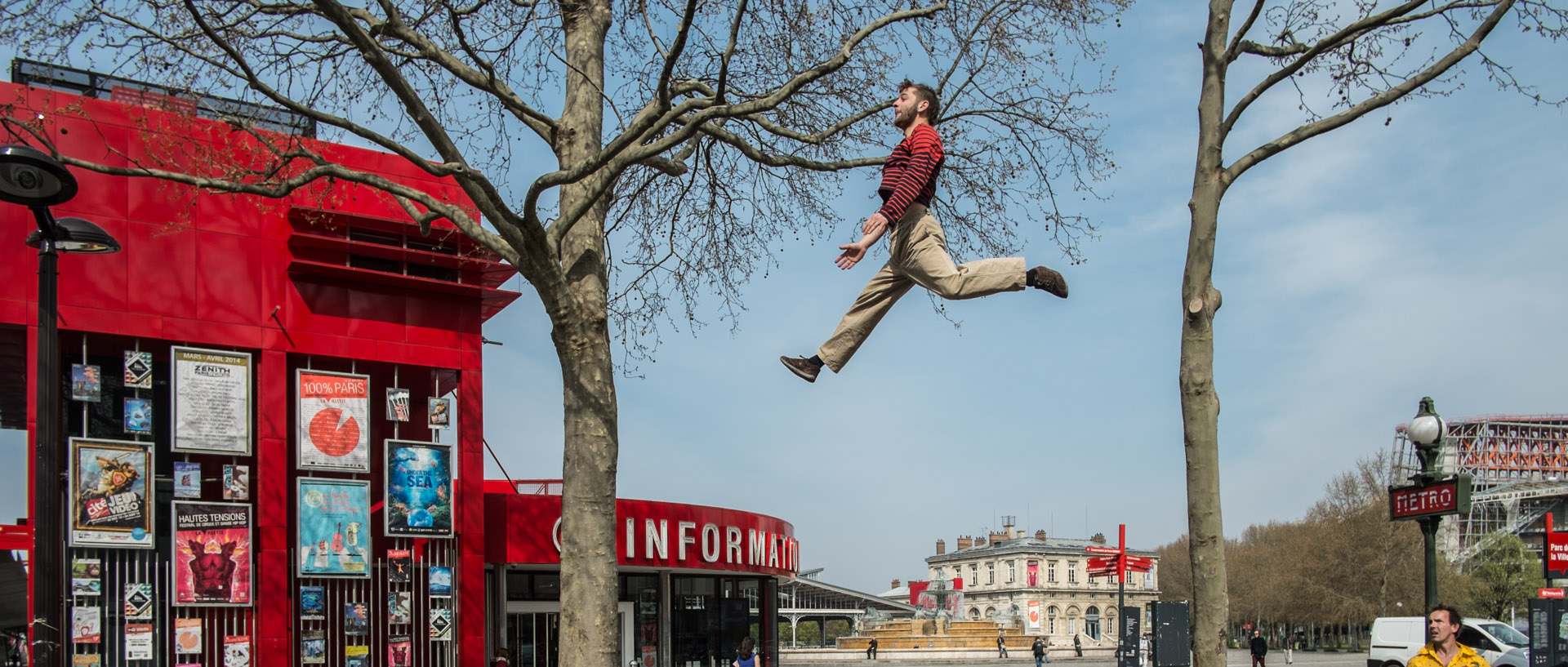 Vendredi 28 mars 2014, 12:56, avenue Jean-Jaurès, Paris