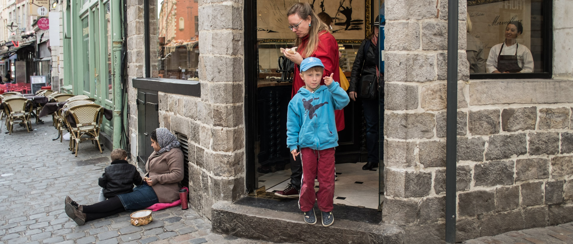 Mardi 8 avril 2014, 13:05, rue de la Monnaie, Lille