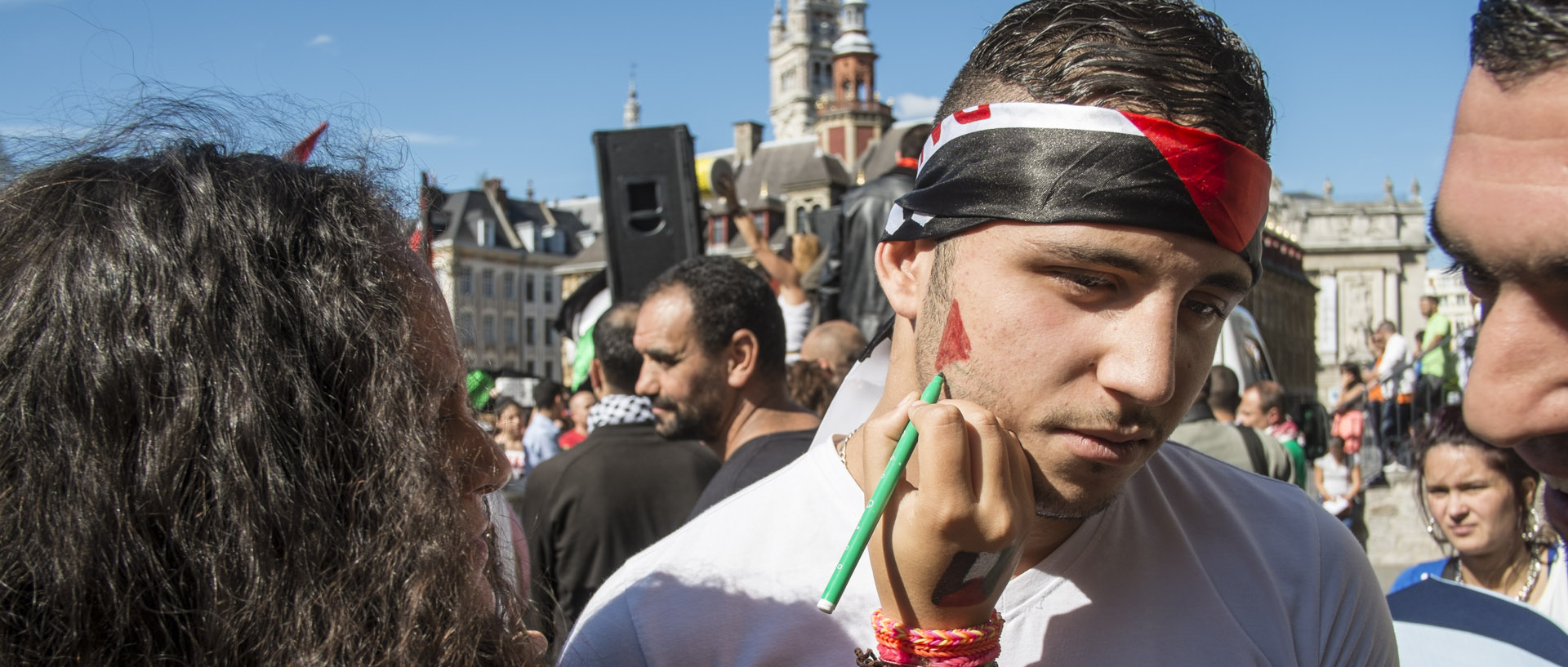 Lundi 14 juillet 2014, 17:24, place du Général-de-Gaulle, Lille