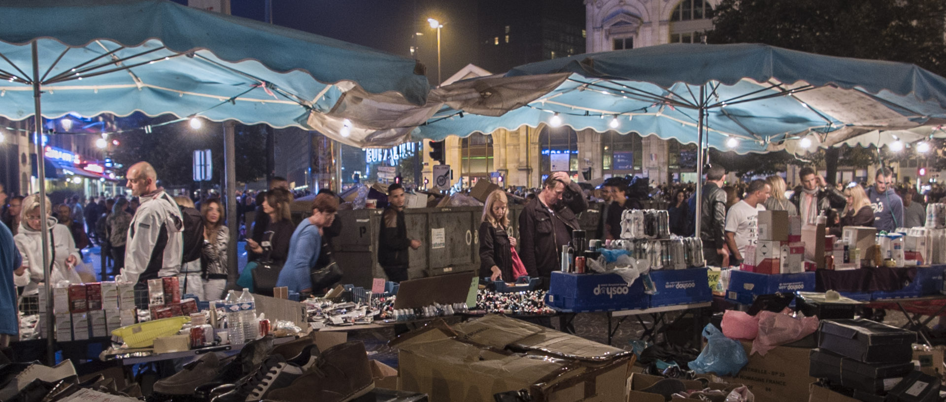 Samedi 6 septembre 2014, 21:15, place de la Gare, Lille