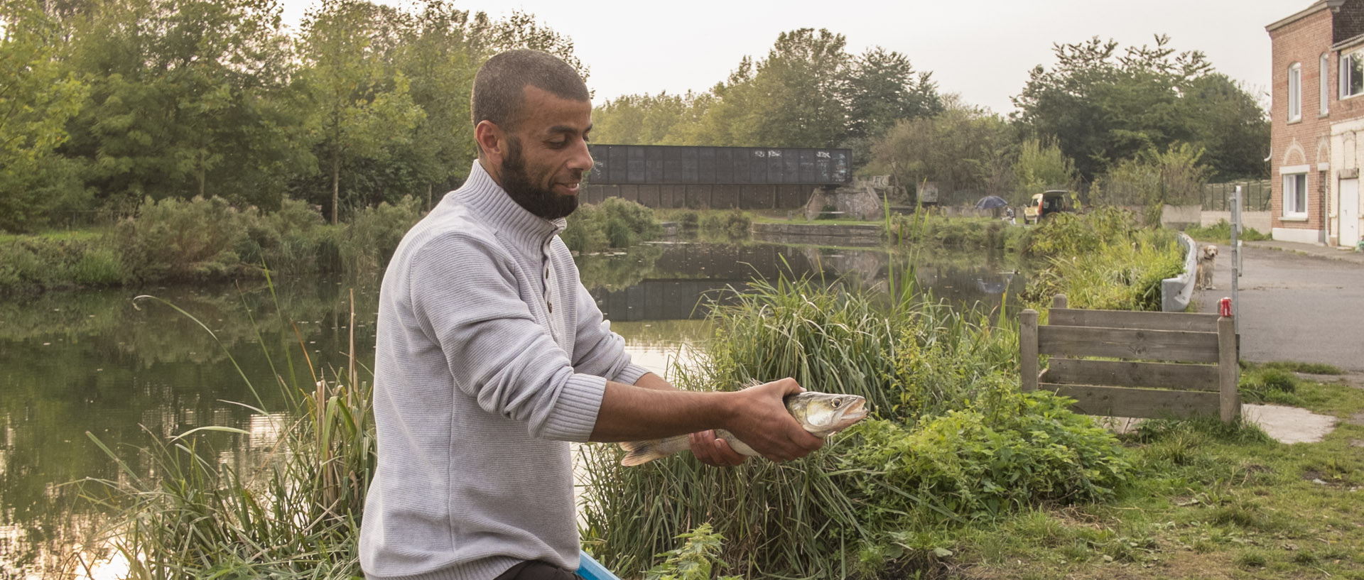 Mardi 23 septembre 2014, 18:12, canal de Roubaix